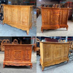Tủ Thờ Gia Tiên Gỗ Tự Nhiên Mới 99% (Nhiều Mẫu)