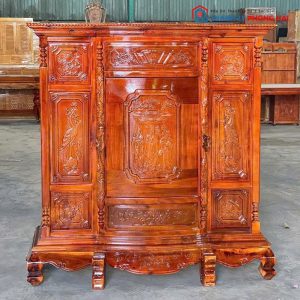 Tủ Thờ Gỗ Tràm 1m47 Mới 99%