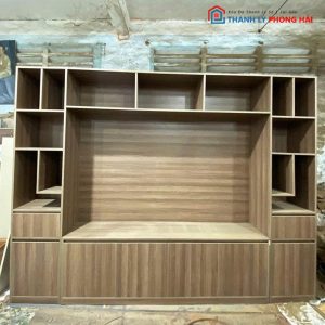 Tủ Trưng Bày Gỗ MDF Hàng Tồn Kho Mới 99%