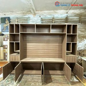 Tủ Trưng Bày Gỗ MDF Hàng Tồn Kho Mới 99%