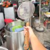 Vợt Lọc Inox Cũ Cán Gỗ Dài