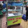 Xe Bán Hàng Take Away Cũ Khung Inox Có Kính