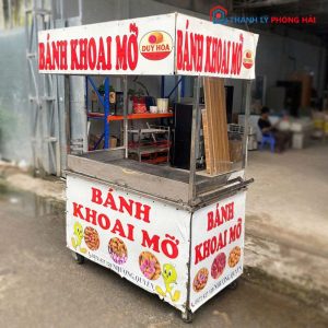 Xe Bán Hàng Take Away 1m3 Inox Cũ