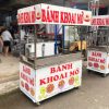 Xe Bán Hàng Take Away 1m3 Inox Cũ